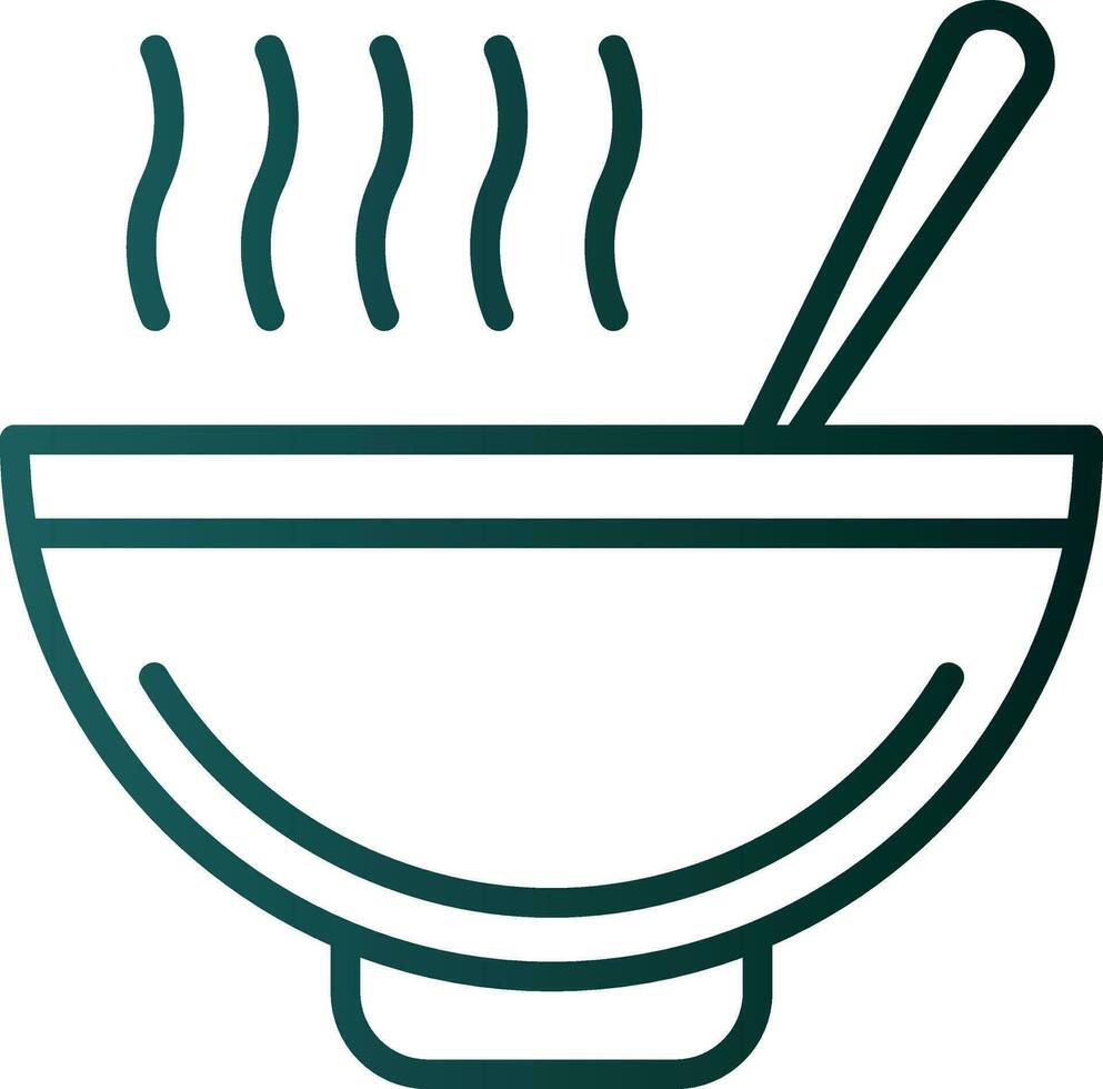 Soup Vector Icon Design