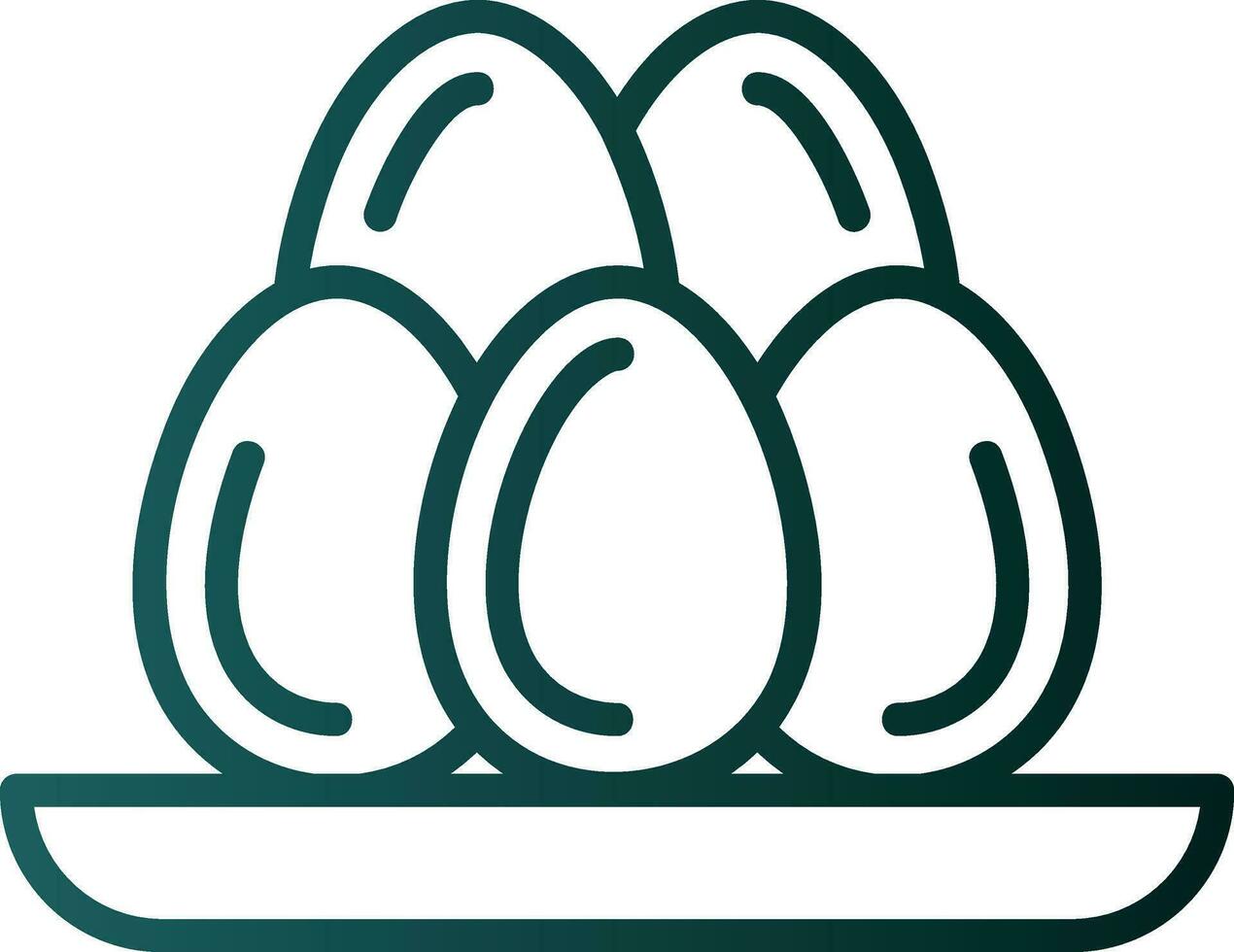 Eggs Vector Icon Design