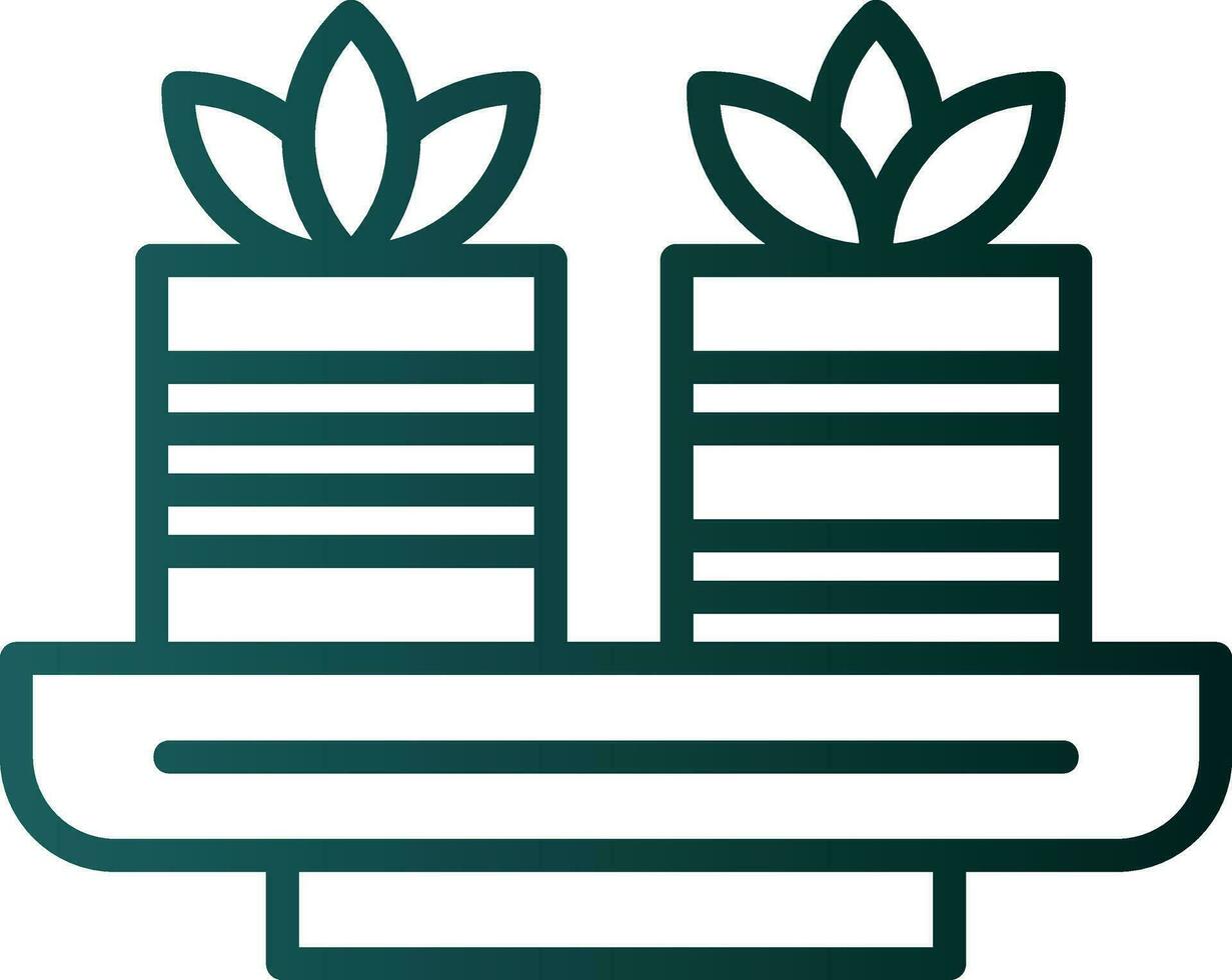 Khanom chan Vector Icon Design
