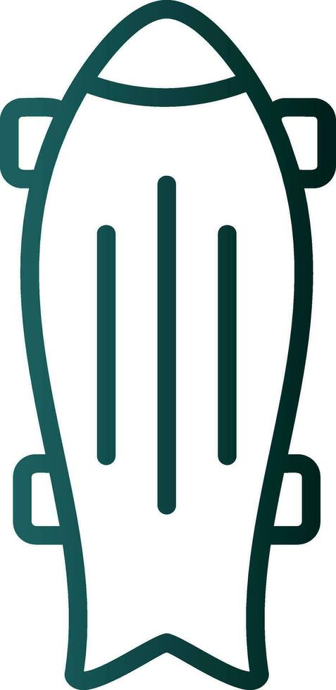 Skateboard Vector Icon Design
