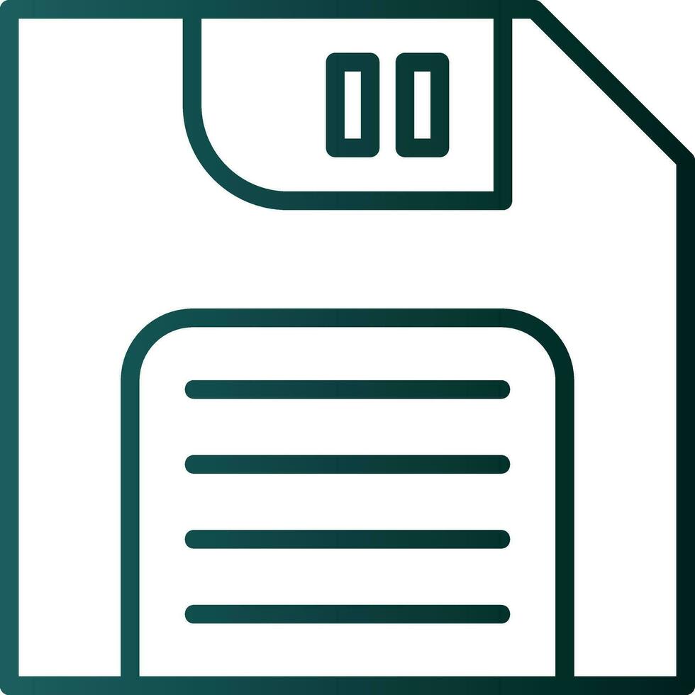 Diskette Vector Icon Design