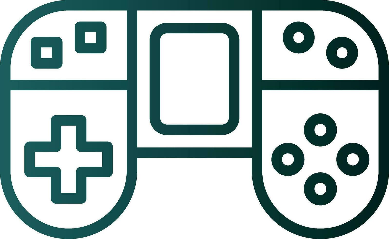Portable console Vector Icon Design