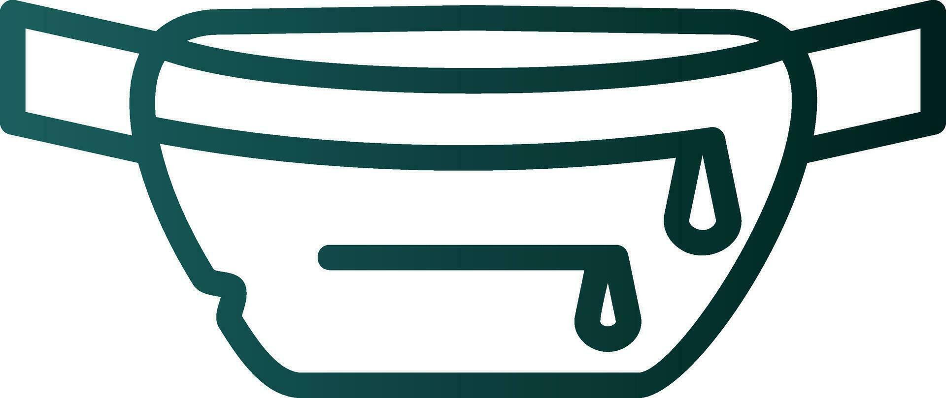 Fanny pack Vector Icon Design