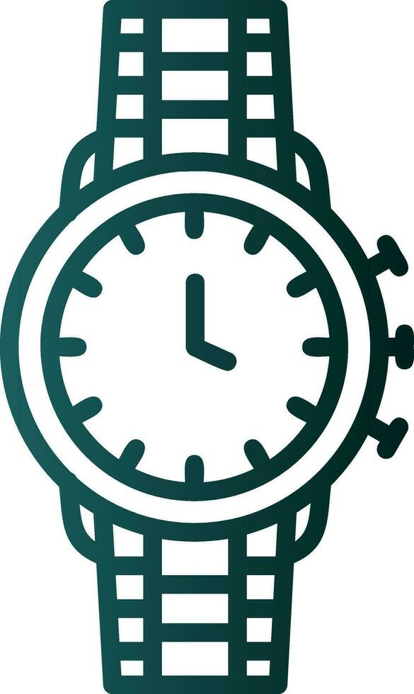 Wristwatch Vector Icon Design