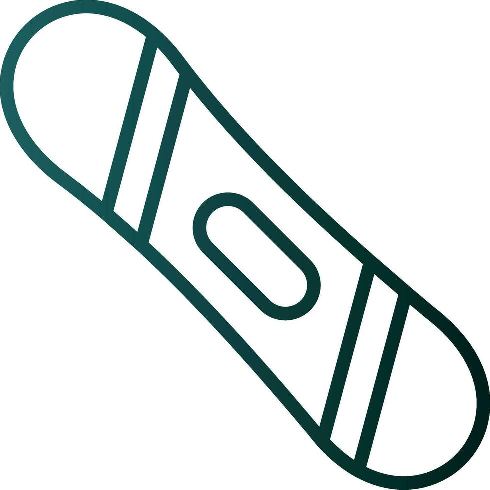 Snowboard Vector Icon Design