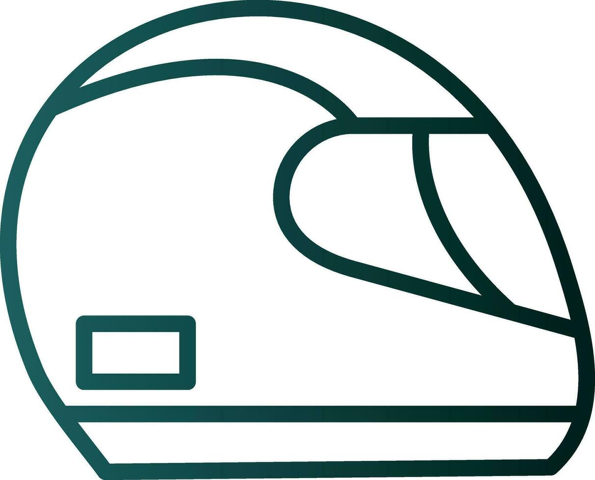 Helmet Vector Icon Design