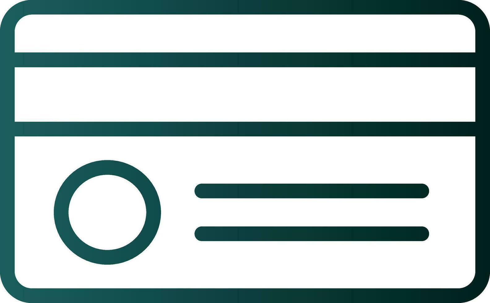 Card Vector Icon Design