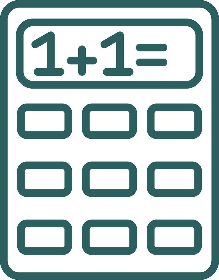 Calculation Vector Icon Design