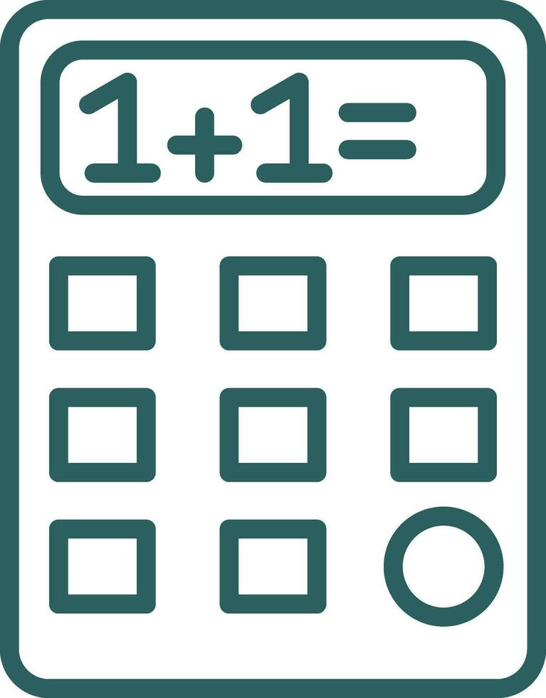 Calculator Vector Icon Design