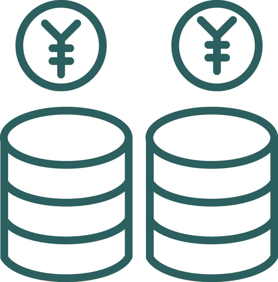 Yen Vector Icon Design