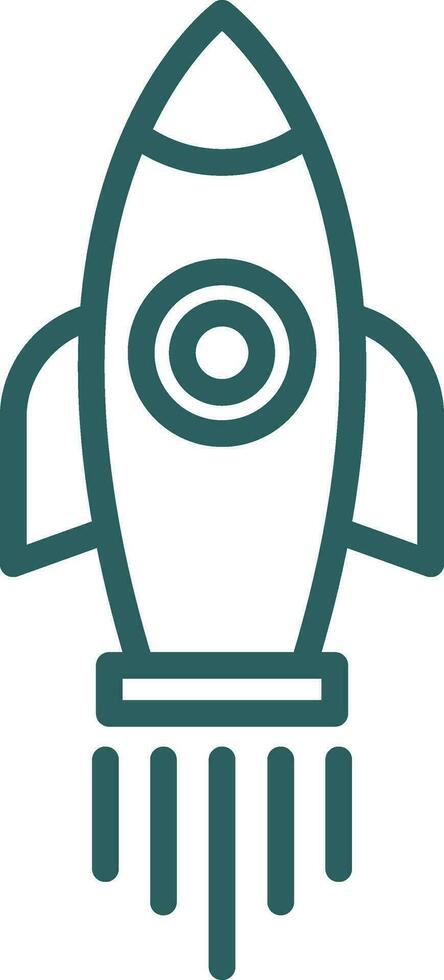 Rocket Vector Icon Design
