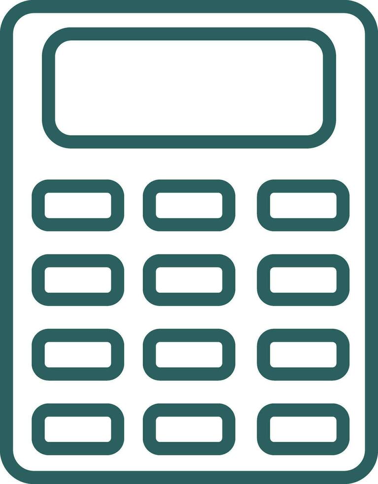 diseño de icono de vector de calculadora