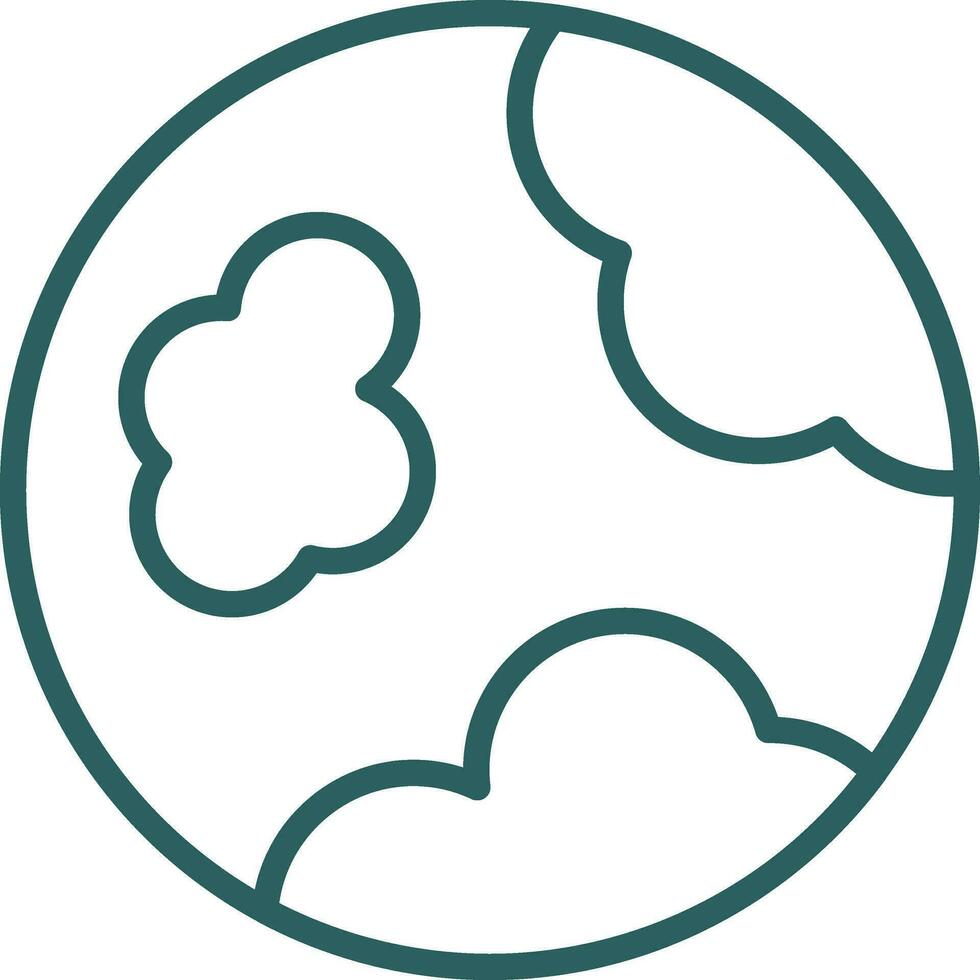 Planet earth Vector Icon Design