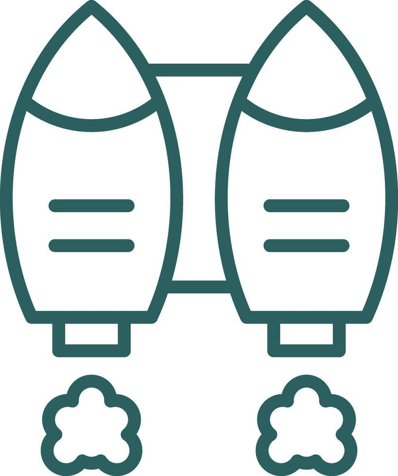 Spacecraft Vector Icon Design