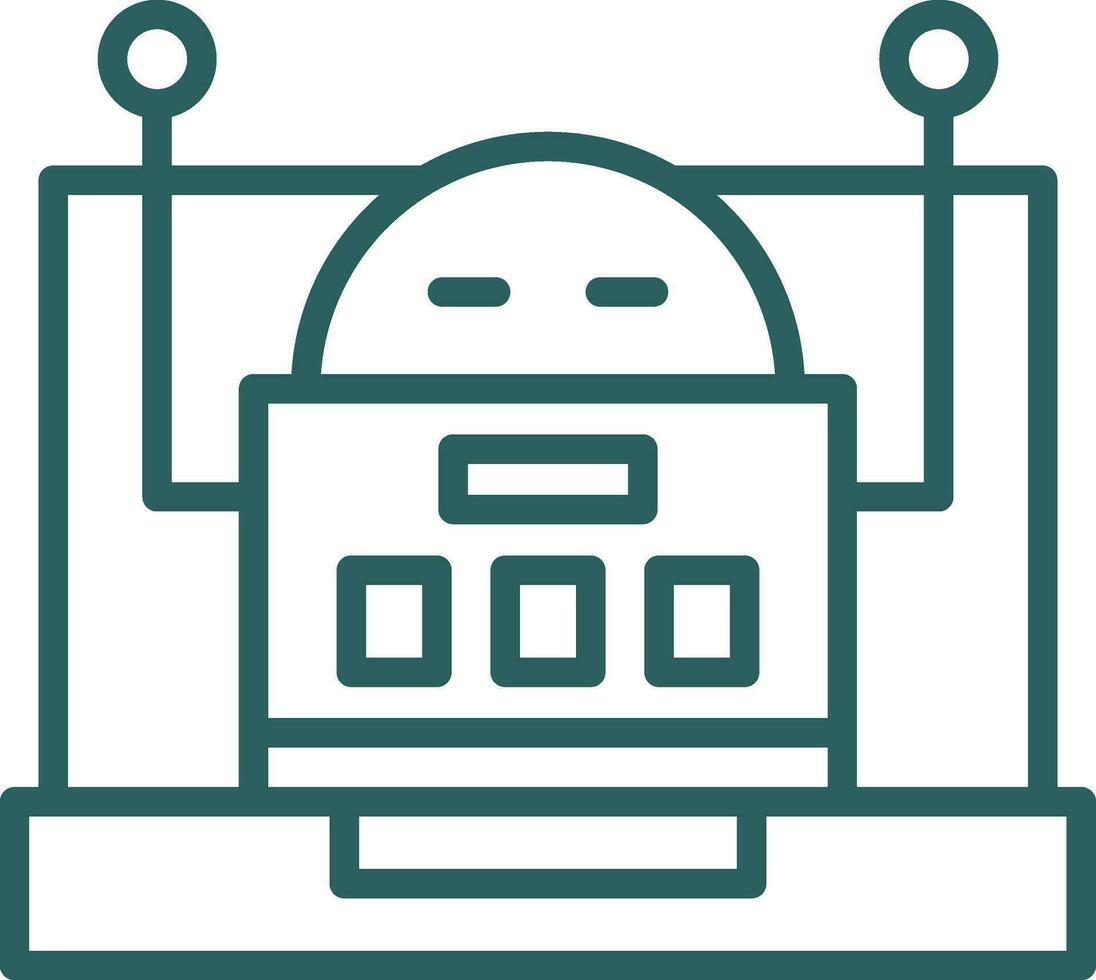 Robot Vector Icon Design