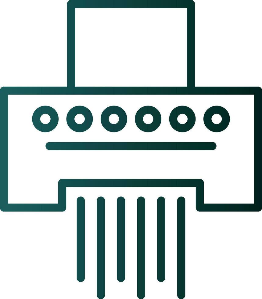 Shredder Vector Icon Design