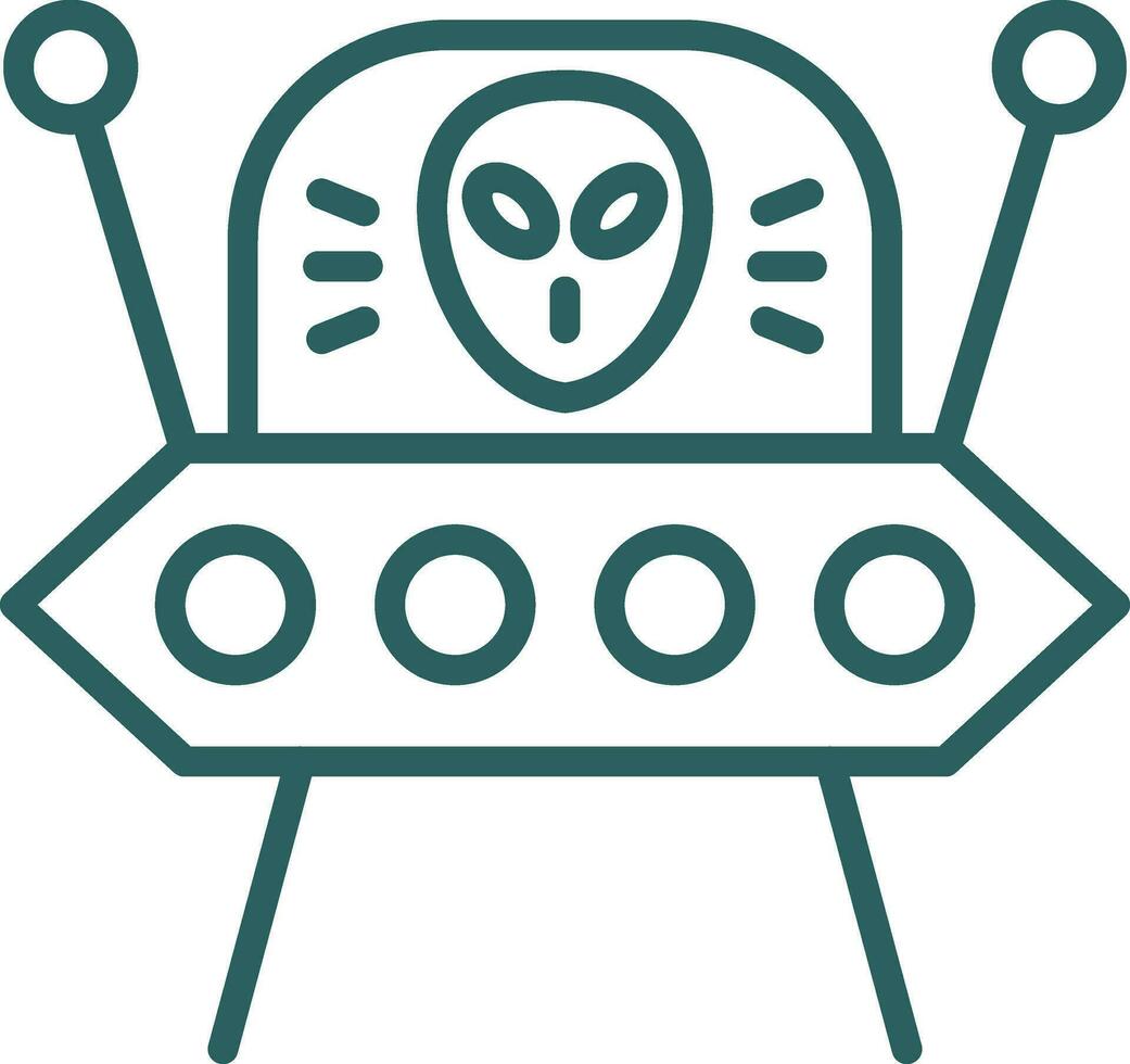 Alien Vector Icon Design