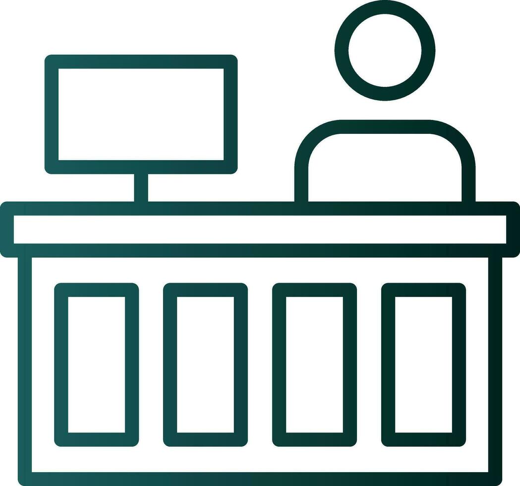 Reception Vector Icon Design