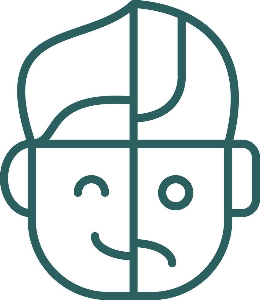 Humanoid Vector Icon Design
