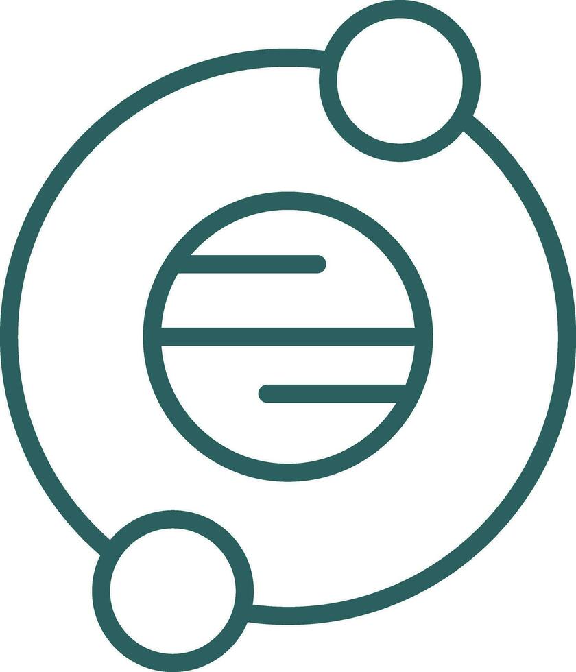 Orbit Vector Icon Design