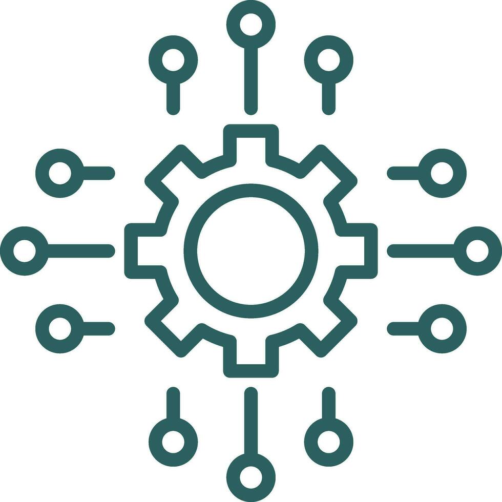 Automation Vector Icon Design