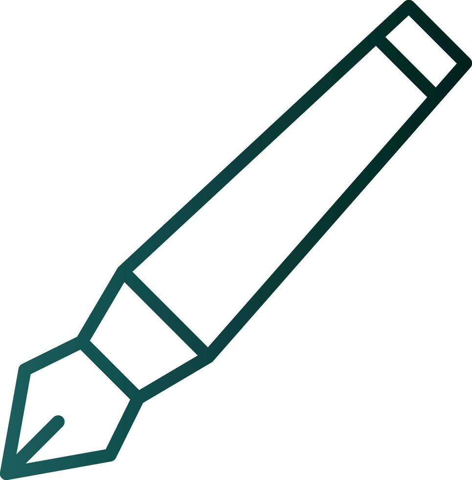 Ink pen Vector Icon Design