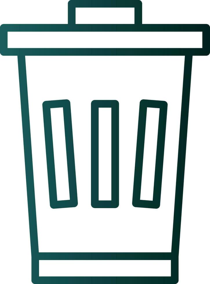 Bin Vector Icon Design