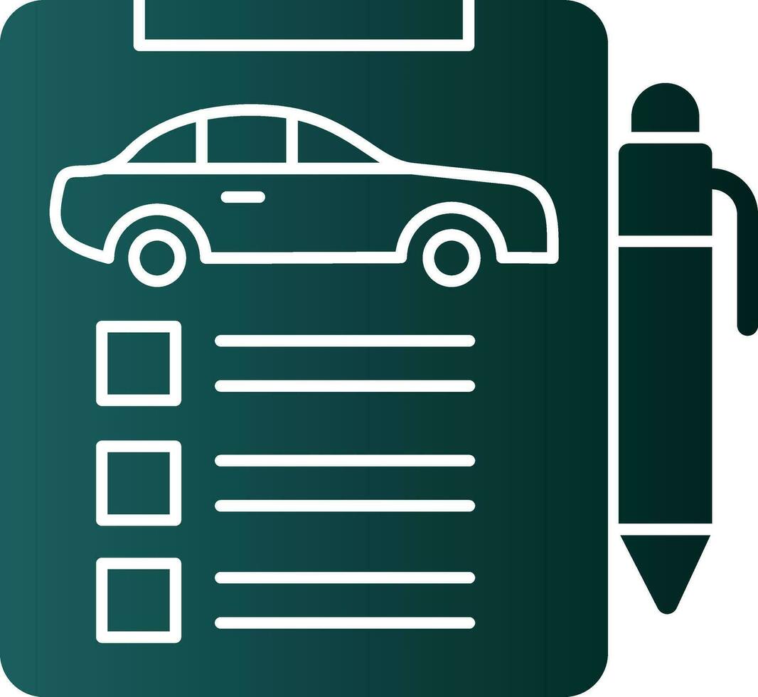 Contract Vector Icon Design