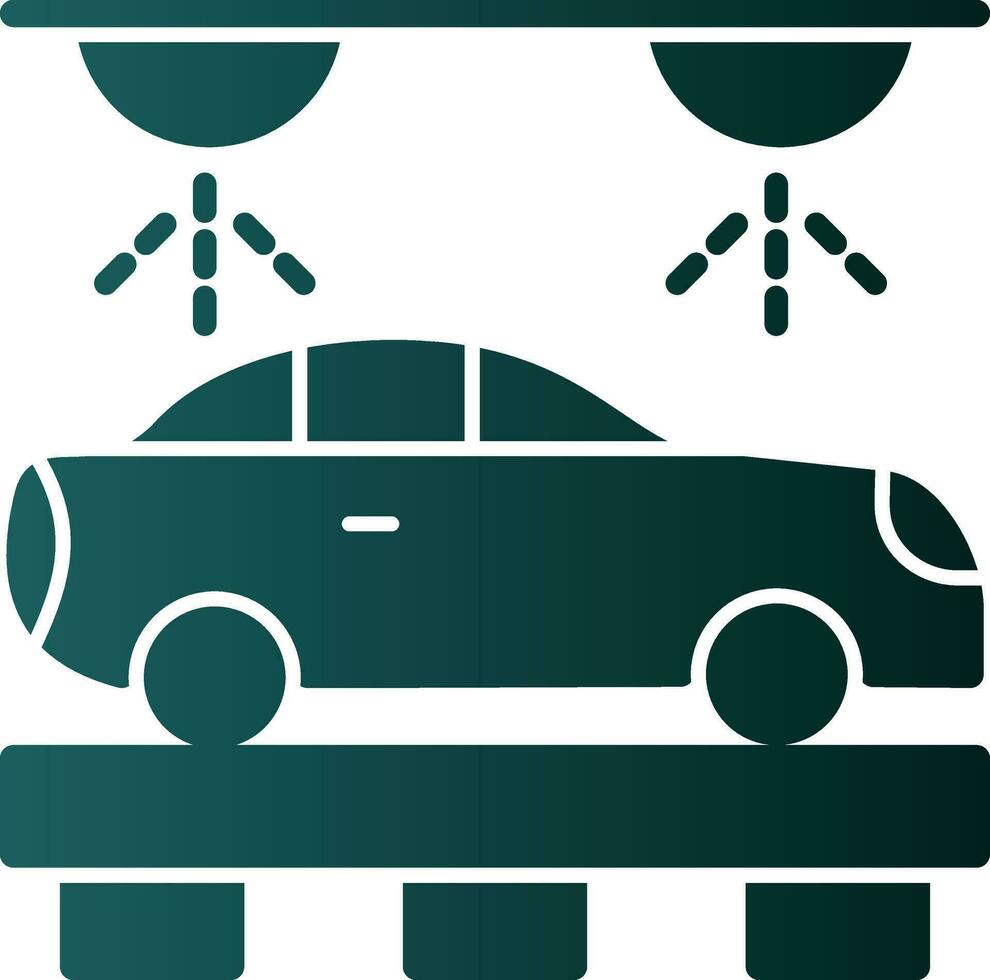 Car wash Vector Icon Design