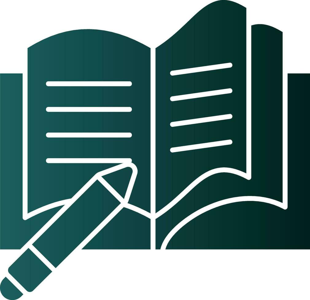 Notebook Vector Icon Design