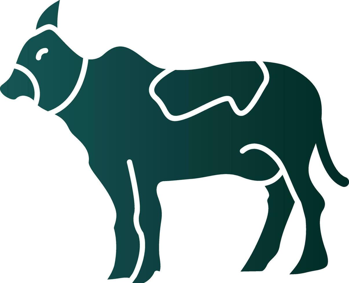 Cow Vector Icon Design