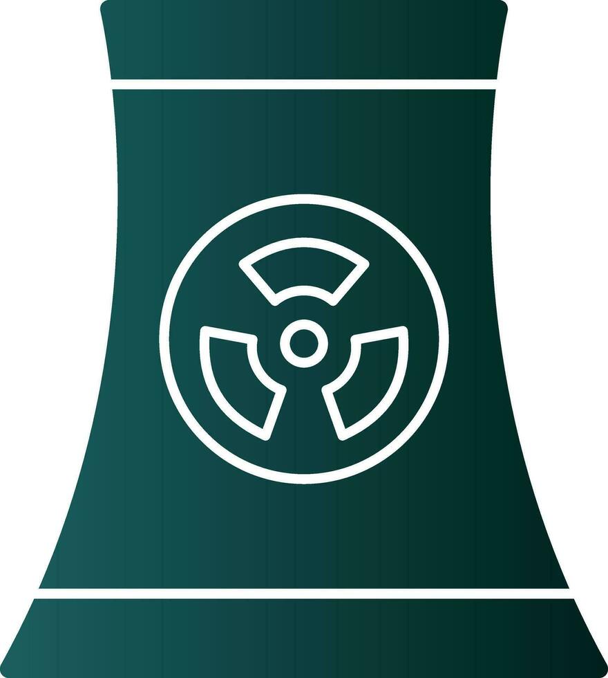 diseño de icono de vector nuclear