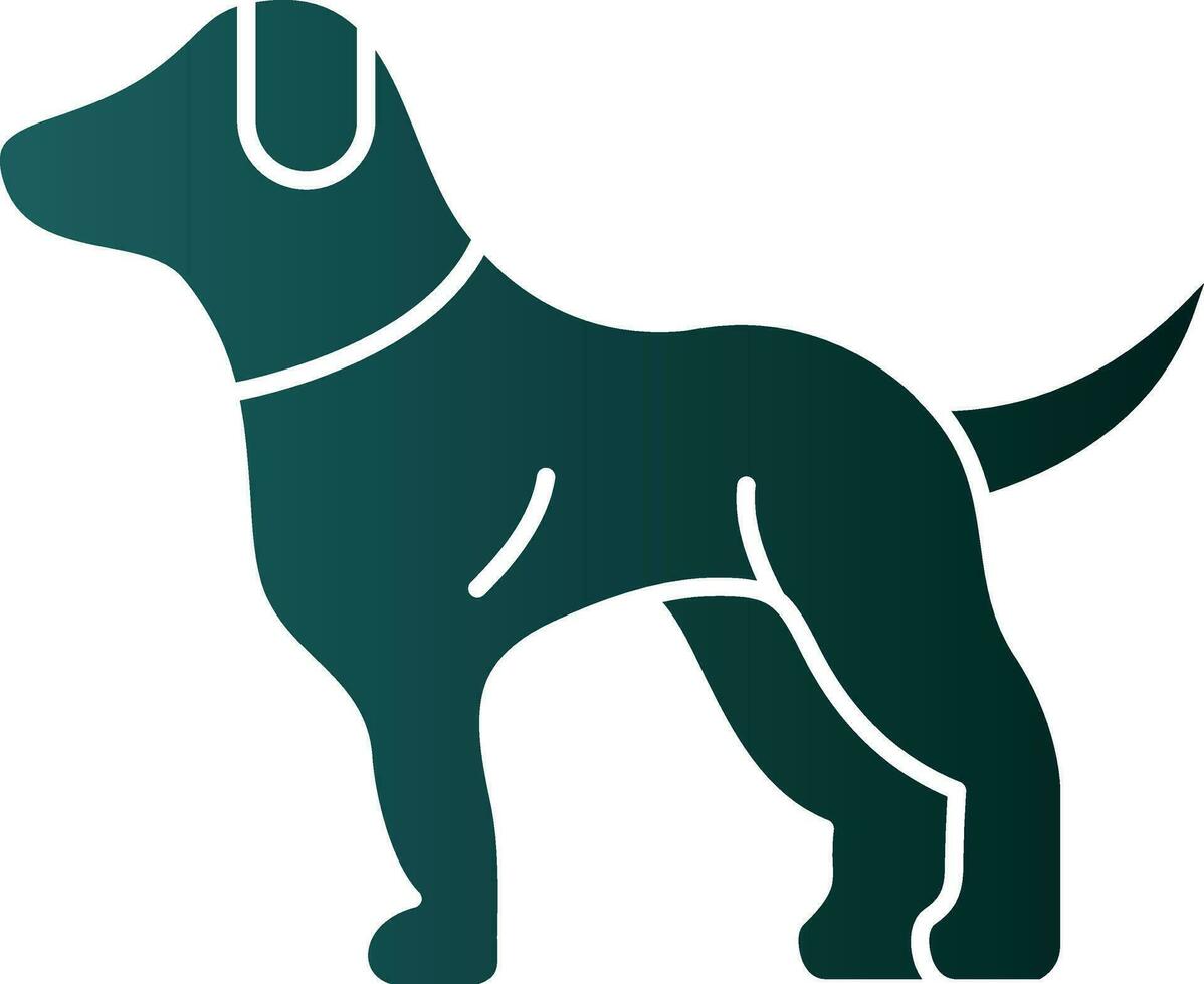 Dog Vector Icon Design