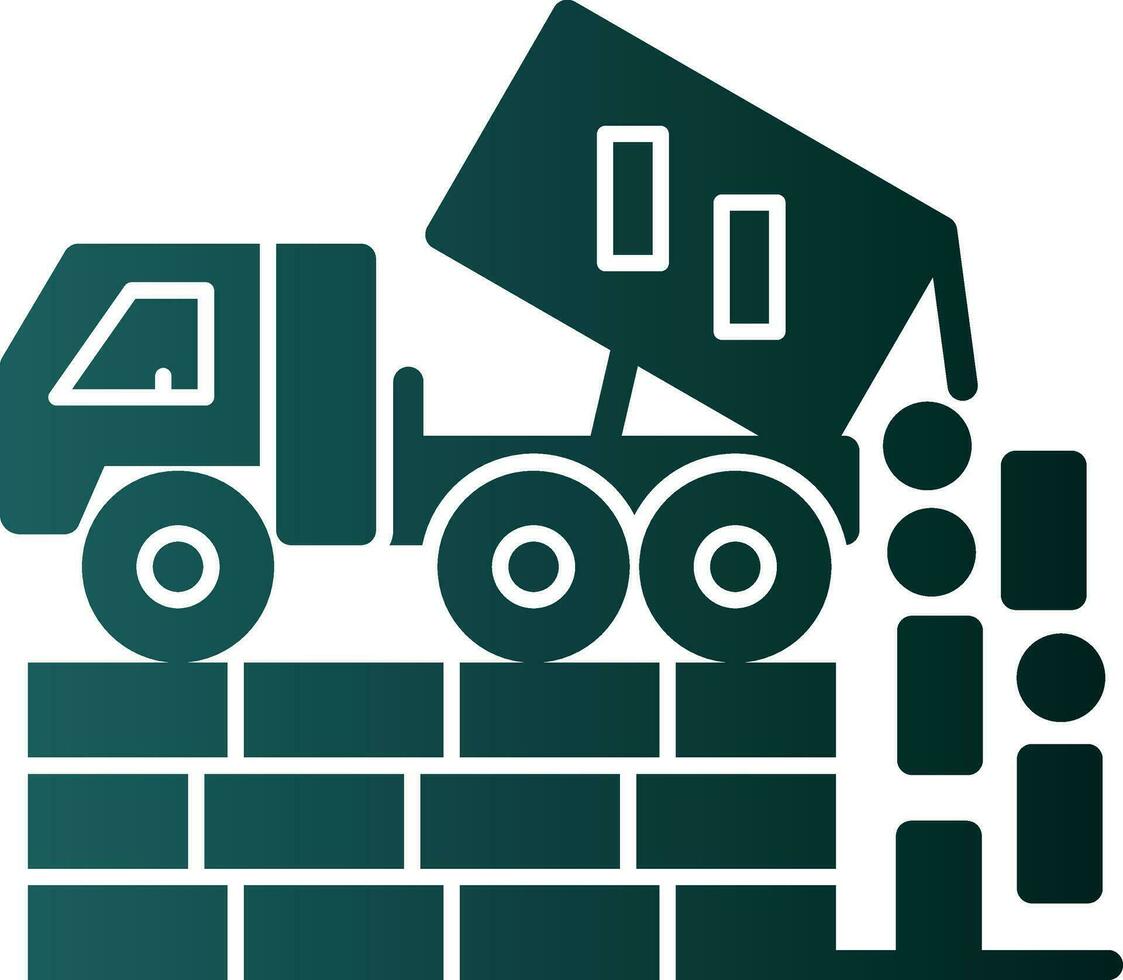 Landfill Vector Icon Design