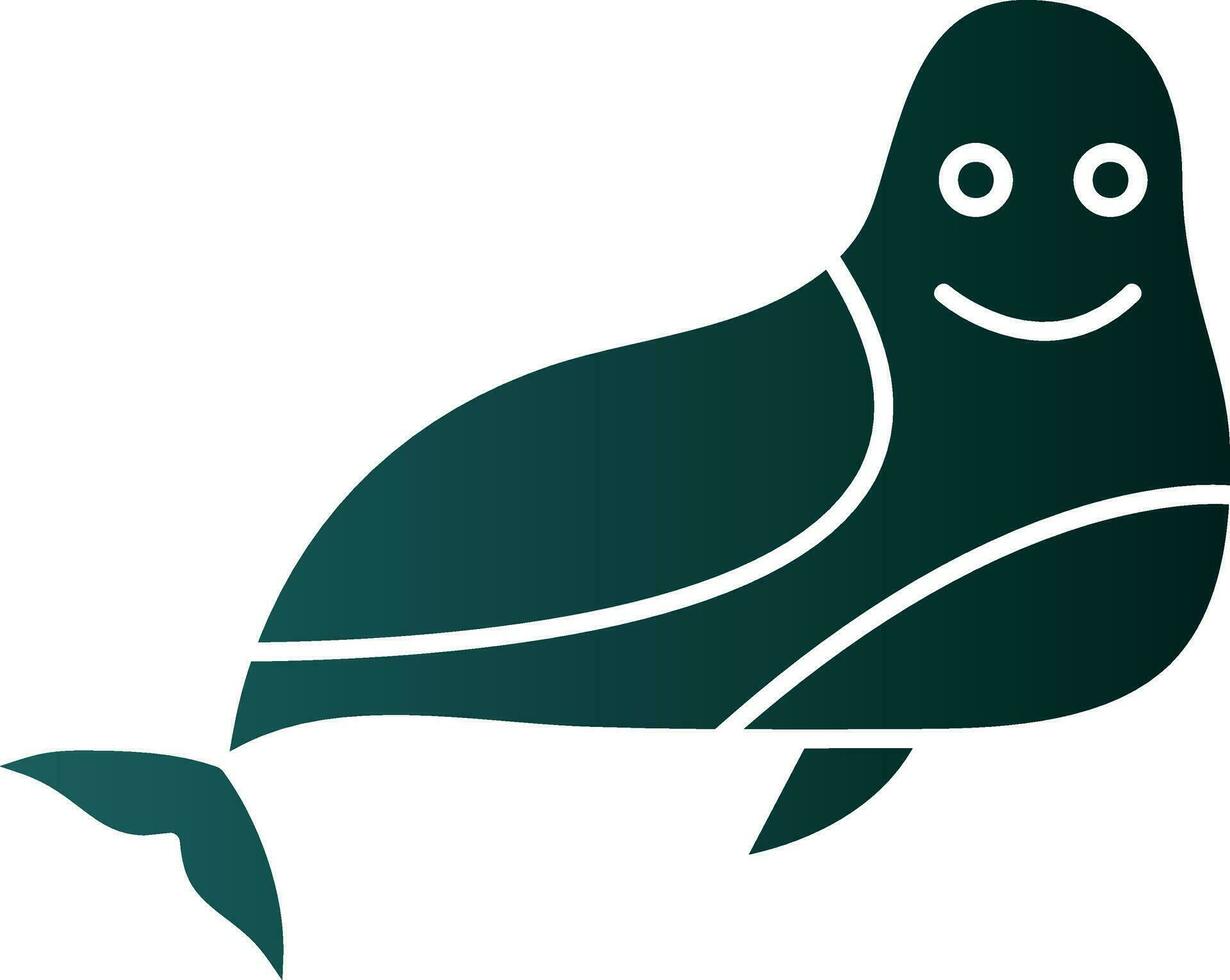 Seal Vector Icon Design