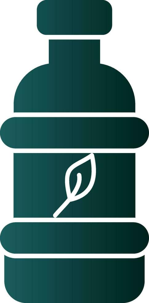 Bio plastic Vector Icon Design