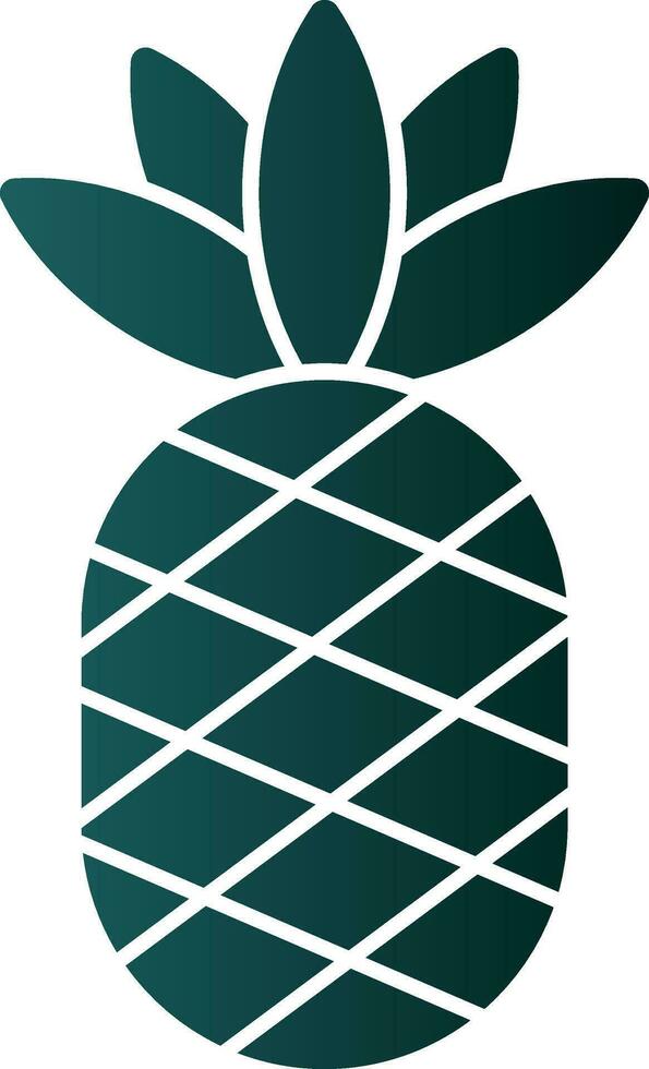 Pineapple Vector Icon Design