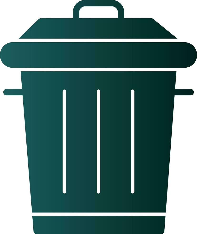 diseño de icono de vector de basura