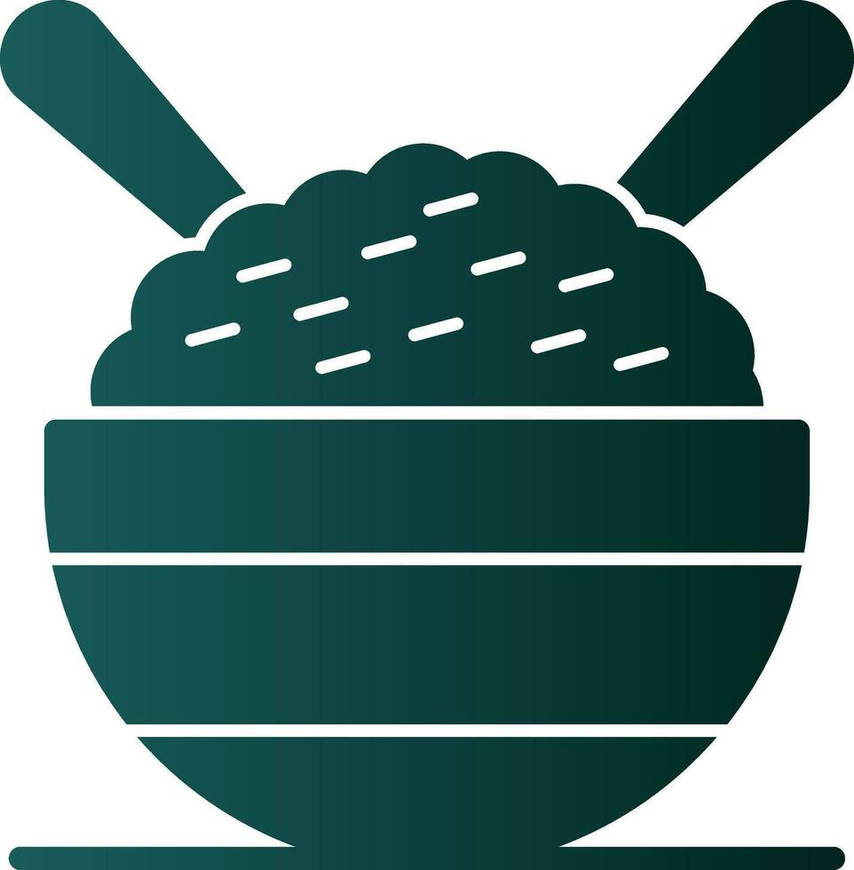 Aromatic rice Vector Icon Design