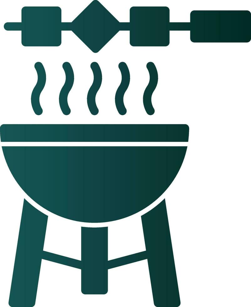Barbecue Vector Icon Design