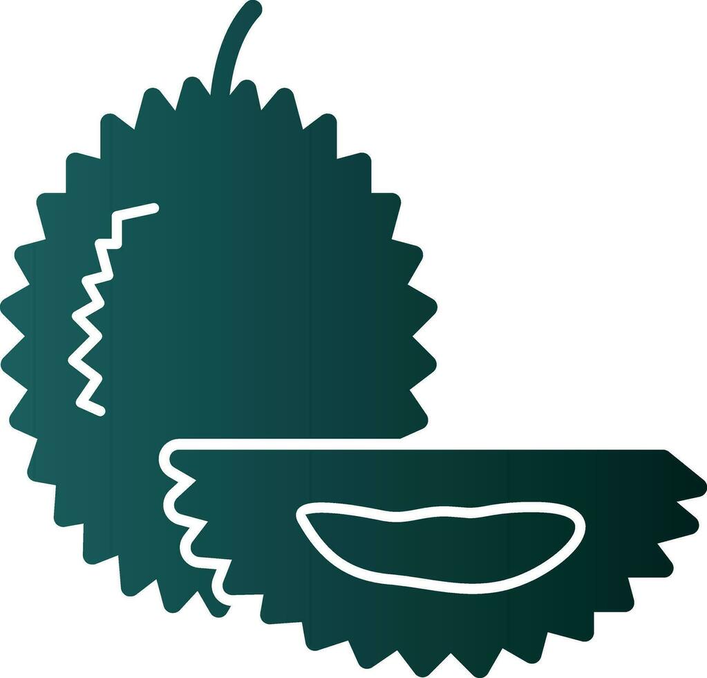 Durian vector icono diseño