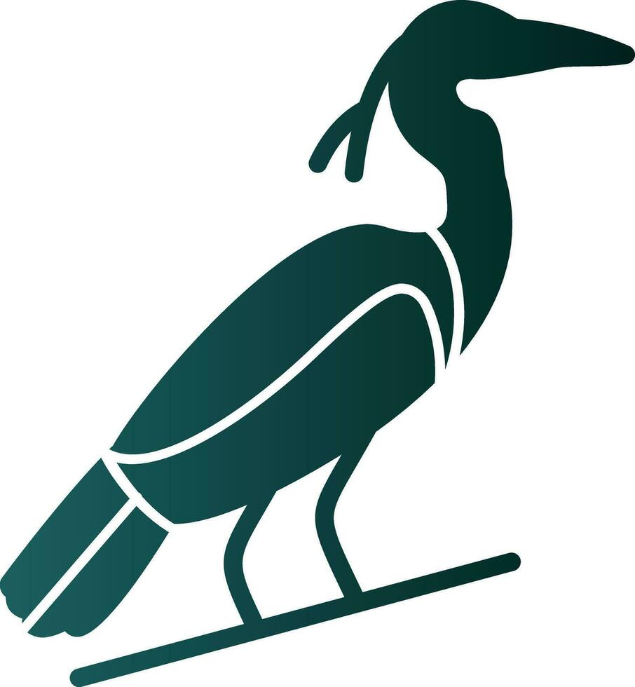 Heron Vector Icon Design