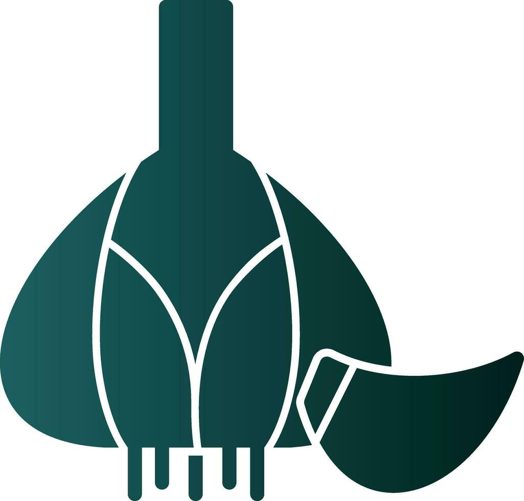 Garlic Vector Icon Design