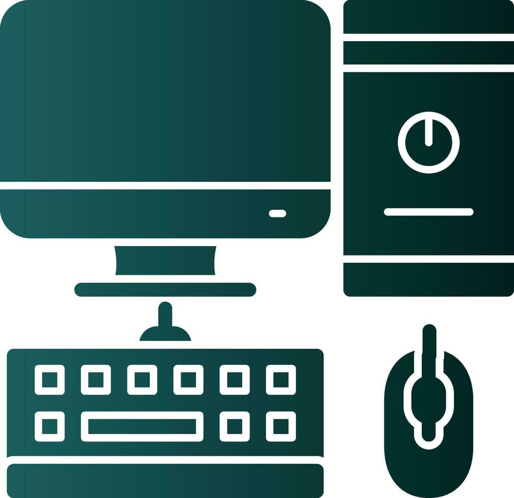 Computer Vector Icon Design