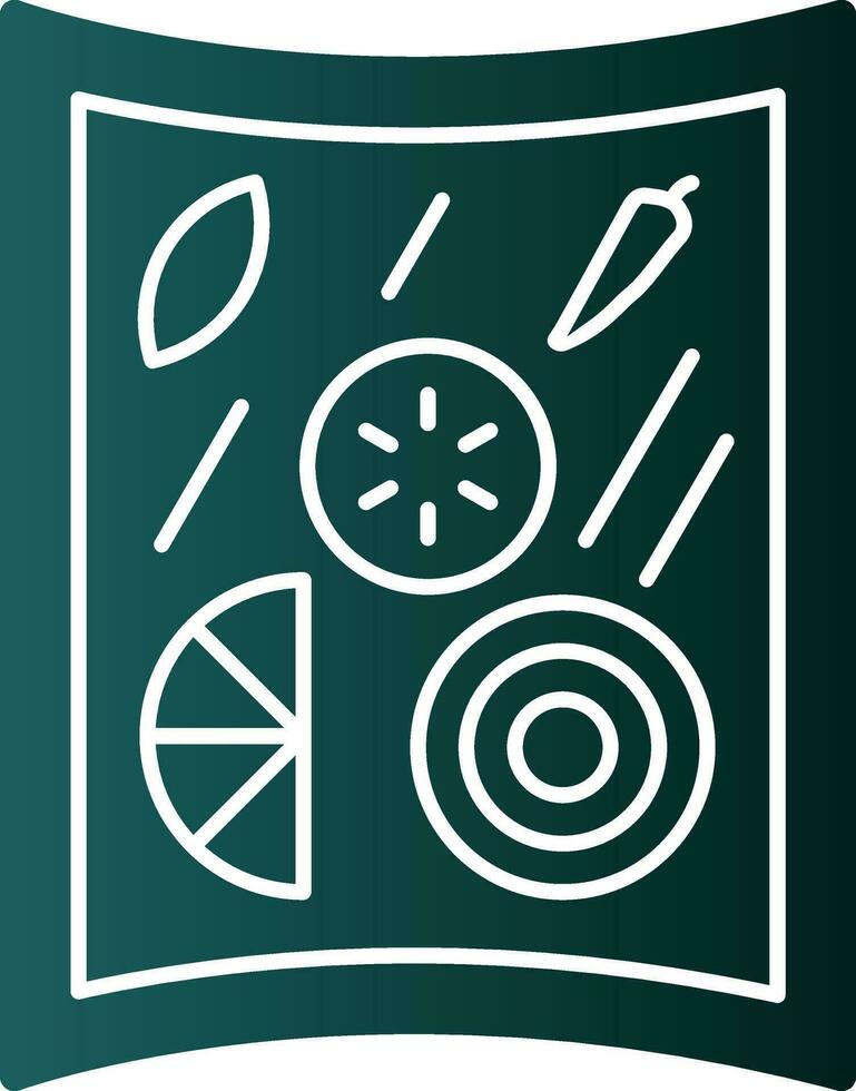 Papaya salad Vector Icon Design