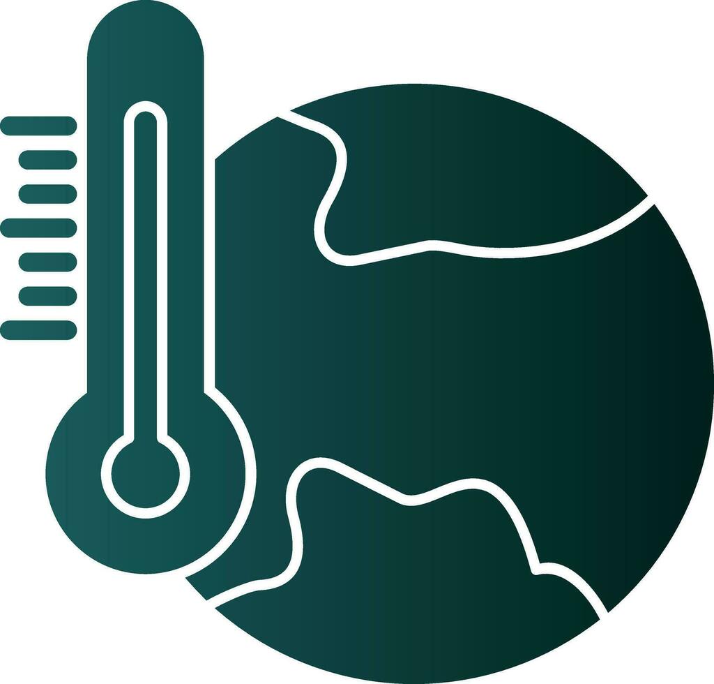 Global warming Vector Icon Design