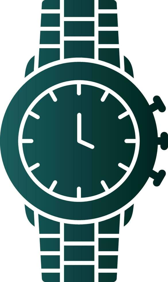 diseño de icono de vector de reloj de pulsera