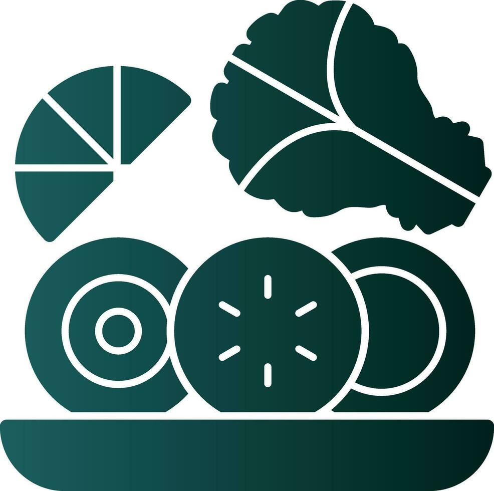 Salad Vector Icon Design