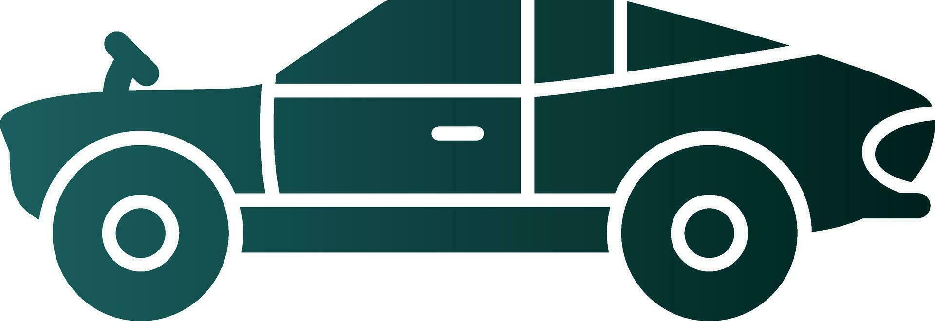 Old car Vector Icon Design