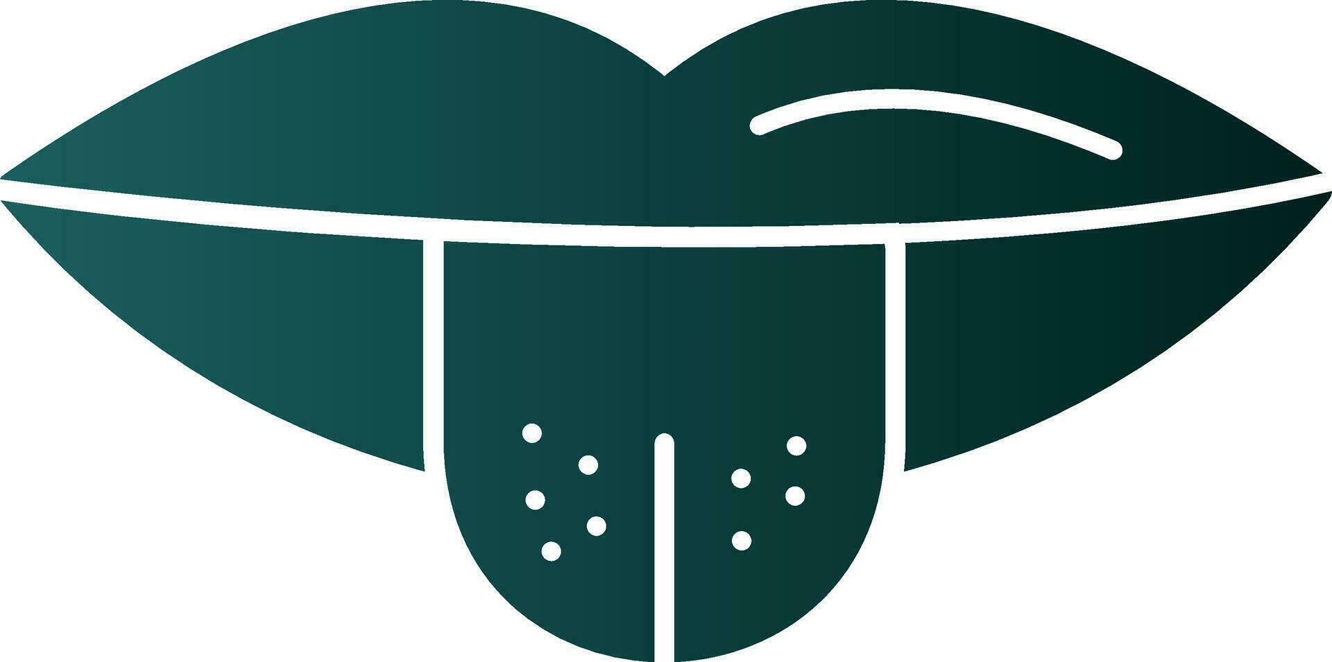Tongue out Vector Icon Design
